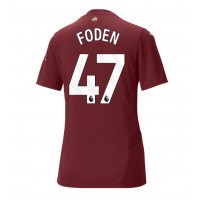 Manchester City Phil Foden #47 Tredjedrakt Dame 2024-25 Kortermet